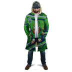 Canberra Raiders Rugby Mascot Cloak Fierce Athlete Graphic in Sports Style