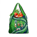 Canberra Raiders Rugby Mascot Grocery Bag Fierce Athlete Graphic in Sports Style