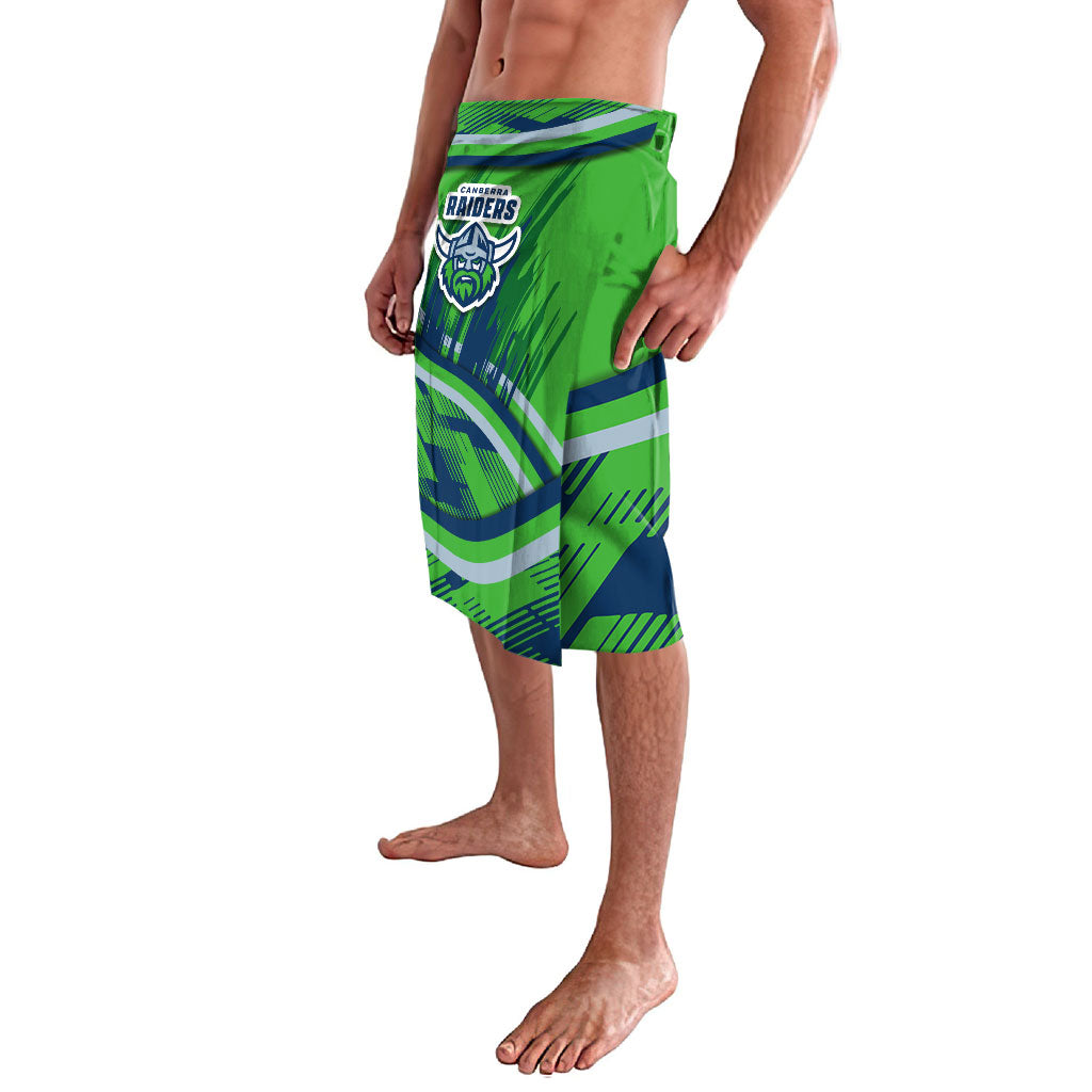 Canberra Raiders Rugby Mascot Lavalava Fierce Athlete Graphic in Sports Style