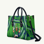 Canberra Raiders Rugby Mascot Leather Bag Fierce Athlete Graphic in Sports Style