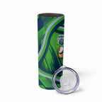 Canberra Raiders Rugby Mascot Skinny Tumbler Fierce Athlete Graphic in Sports Style
