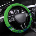 Canberra Raiders Rugby Mascot Steering Wheel Cover Fierce Athlete Graphic in Sports Style