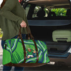 Canberra Raiders Rugby Mascot Travel Bag Fierce Athlete Graphic in Sports Style