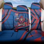 Newcastle Knights Rugby Mascot Back Car Seat Cover Fierce Athlete Graphic in Sports Style