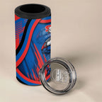 Newcastle Knights Rugby Mascot 4 in 1 Can Cooler Tumbler Fierce Athlete Graphic in Sports Style