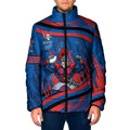 Newcastle Knights Rugby Mascot Padded Jacket Fierce Athlete Graphic in Sports Style