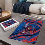 Newcastle Knights Rugby Mascot Puzzle Fierce Athlete Graphic in Sports Style