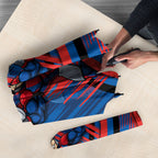 Newcastle Knights Rugby Mascot Umbrella Fierce Athlete Graphic in Sports Style