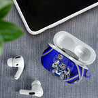 Bulldogs Rugby Mascot AirPods Case Fierce Athlete Graphic in Sports Style