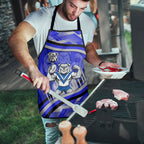 Bulldogs Rugby Mascot Apron Fierce Athlete Graphic in Sports Style
