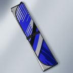 Bulldogs Rugby Mascot Auto Sun Shade Fierce Athlete Graphic in Sports Style