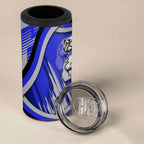 Bulldogs Rugby Mascot 4 in 1 Can Cooler Tumbler Fierce Athlete Graphic in Sports Style