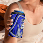 Bulldogs Rugby Mascot 4 in 1 Can Cooler Tumbler Fierce Athlete Graphic in Sports Style