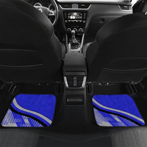 Bulldogs Rugby Mascot Car Mats Fierce Athlete Graphic in Sports Style