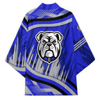 Bulldogs Rugby Mascot Kimono Fierce Athlete Graphic in Sports Style