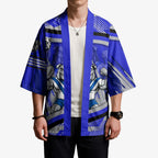 Bulldogs Rugby Mascot Kimono Fierce Athlete Graphic in Sports Style