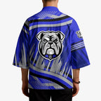 Bulldogs Rugby Mascot Kimono Fierce Athlete Graphic in Sports Style