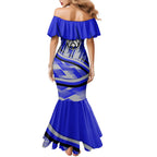 Bulldogs Rugby Mascot Mermaid Dress Fierce Athlete Graphic in Sports Style