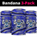 Bulldogs Rugby Mascot Neck Gaiter Fierce Athlete Graphic in Sports Style