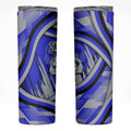 Bulldogs Rugby Mascot Skinny Tumbler Fierce Athlete Graphic in Sports Style