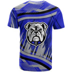Bulldogs Rugby Mascot T Shirt Fierce Athlete Graphic in Sports Style