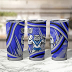 Bulldogs Rugby Mascot Tumbler Cup Fierce Athlete Graphic in Sports Style