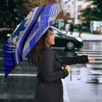 Bulldogs Rugby Mascot Umbrella Fierce Athlete Graphic in Sports Style