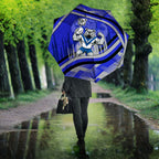 Bulldogs Rugby Mascot Umbrella Fierce Athlete Graphic in Sports Style