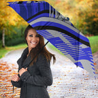 Bulldogs Rugby Mascot Umbrella Fierce Athlete Graphic in Sports Style