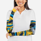 Titans Rugby Mascot Arm Sleeves Fierce Athlete Graphic in Sports Style