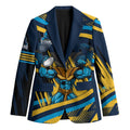 Titans Rugby Mascot Blazer Fierce Athlete Graphic in Sports Style