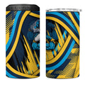 Titans Rugby Mascot 4 in 1 Can Cooler Tumbler Fierce Athlete Graphic in Sports Style