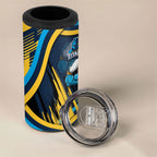 Titans Rugby Mascot 4 in 1 Can Cooler Tumbler Fierce Athlete Graphic in Sports Style