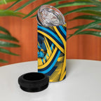 Titans Rugby Mascot 4 in 1 Can Cooler Tumbler Fierce Athlete Graphic in Sports Style