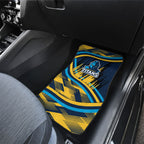 Titans Rugby Mascot Car Mats Fierce Athlete Graphic in Sports Style