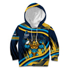 Titans Rugby Mascot Kid Hoodie Fierce Athlete Graphic in Sports Style