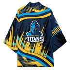 Titans Rugby Mascot Kimono Fierce Athlete Graphic in Sports Style