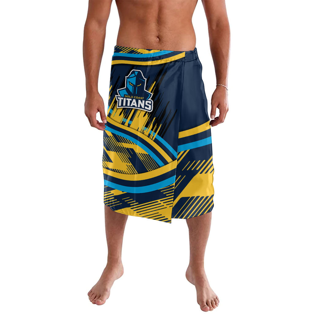 Titans Rugby Mascot Lavalava Fierce Athlete Graphic in Sports Style
