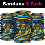 Titans Rugby Mascot Neck Gaiter Fierce Athlete Graphic in Sports Style