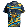 Titans Rugby Mascot Rugby Jersey Fierce Athlete Graphic in Sports Style