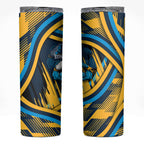 Titans Rugby Mascot Skinny Tumbler Fierce Athlete Graphic in Sports Style