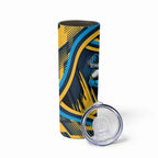 Titans Rugby Mascot Skinny Tumbler Fierce Athlete Graphic in Sports Style