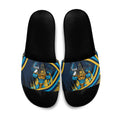 Titans Rugby Mascot Slide Sandals Fierce Athlete Graphic in Sports Style