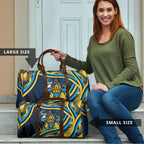 Titans Rugby Mascot Travel Bag Fierce Athlete Graphic in Sports Style