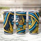 Titans Rugby Mascot Tumbler Cup Fierce Athlete Graphic in Sports Style