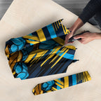 Titans Rugby Mascot Umbrella Fierce Athlete Graphic in Sports Style