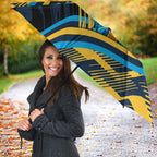 Titans Rugby Mascot Umbrella Fierce Athlete Graphic in Sports Style