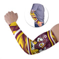 Sea Eagles Rugby Mascot Arm Sleeves Fierce Athlete Graphic in Sports Style