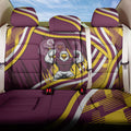 Sea Eagles Rugby Mascot Back Car Seat Cover Fierce Athlete Graphic in Sports Style
