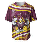 Sea Eagles Rugby Mascot Baseball Jersey Fierce Athlete Graphic in Sports Style